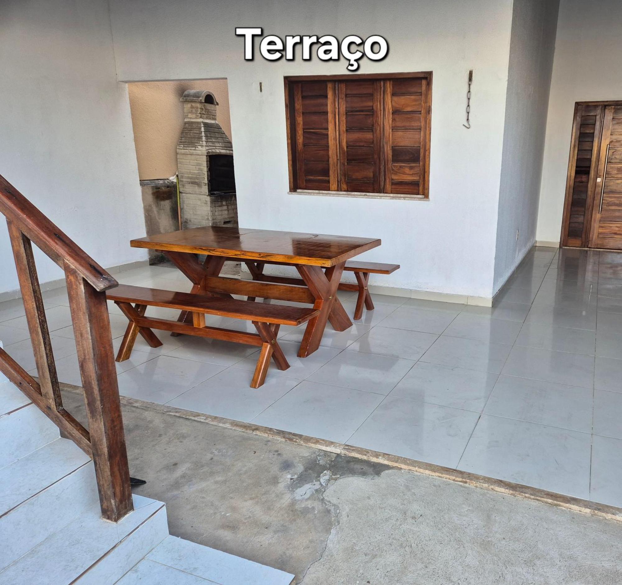 Casa na praia com vista para o mar Luís Correia Exterior foto